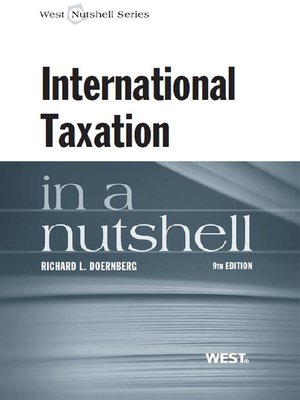 cover image of Doernberg's International Taxation in a Nutshell, 9th